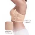 thumbnail image 6 of MINTREUS Strapless Bras for Women Wirefree Non-Slip Seamless Padded Bandeau Push Up Jelly Bra, 6 of 11