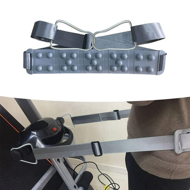 Cinturón de muñeca para correr, cinturón de para cinta de correr, entrenamiento de ejercicio, correa de cinturón de ajustable para Cola Cinturón de masaje para caminadora