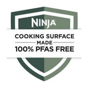 Ninja Foodi 4-in-1 Air Fryer, 7-Qt MegaZone FlexBasket, 4 Functions, Smart Finish Cook 2 Foods 2 Ways, Air Fry, Roast, DZ070 Black