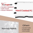 thumbnail image 3 of Parabrisas StarknightMT Ranger 800 570 resistente a rayones con protección UV, 3 of 9