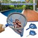 thumbnail image 1 of Swimming Pool Leaf Catcher with Deep Mesh Bag Heavy Duty Trash Net Rake for Spa Pond Connectable Detachable Handle Bar New, 1 of 3