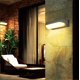 thumbnail image 3 of Aplique LED de pared moderno para exterior de 12 W, resistente al agua IP65, de aluminio, para pasillo, escalera, balcón, jardín o porche, gris/blanco cálido, 26 cm., 3 of 5
