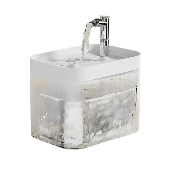 Automatic Pet Water Dispenser with USB Port - Filtered and Circulating Design for Indoor and Outdoor Use Ideal for Dogs and Cats