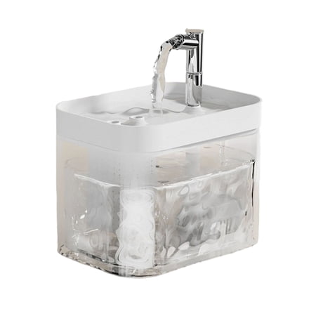 Automatic Pet Water Dispenser with USB Port for Indoor Outdoor Use Quiet Circulating Filtered Water for Cats and Dogs Easy to Clean and Durable Construction