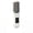 B, variant on Cordless Hair Curling Brush Rechargeable Battery Portable Heated Straightening Curling Brush 3 Temperature Settings LCD Display