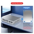 thumbnail image 4 of 4 Port 2.5G & 2 Port 10G SFP+ Switch, Smart Plug and Play Hub, 4 of 6