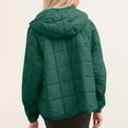 thumbnail image 5 of Luxalzxs Womens Quilted Pullover Puffer Jacket Oversized Long Sleeve Hooded Coats Winter Warm Lightweight Outwear with Pockets, 5 of 5