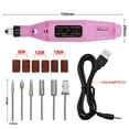 thumbnail image 3 of Chendee Mini Moulin Électrique Kit d'Outils de Manucure Rotatif Outil de Polissage, Rose, 3 of 8
