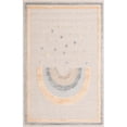 thumbnail image 2 of Unique Loom Whimsy Kids Collection Area Rug - Prismatic (5' 3" x 8' Rectangle Multi/Beige), 2 of 9