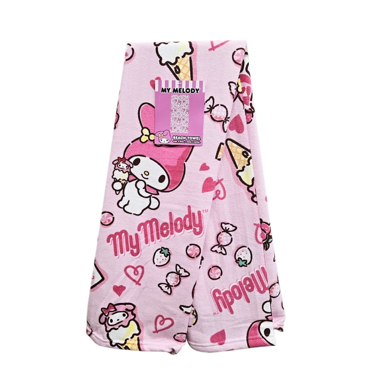 Officially Licensed Hello Kitty & My Melody Bath Character Beach