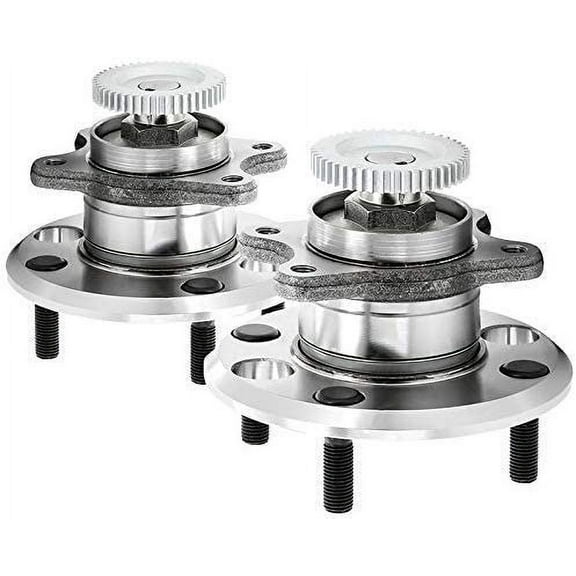 Bode-man Pair Rear Wheel Hub and Bearing Assembly w/ABS for 1999-05 Hyundai Sonata, Kia Magentis, Optima