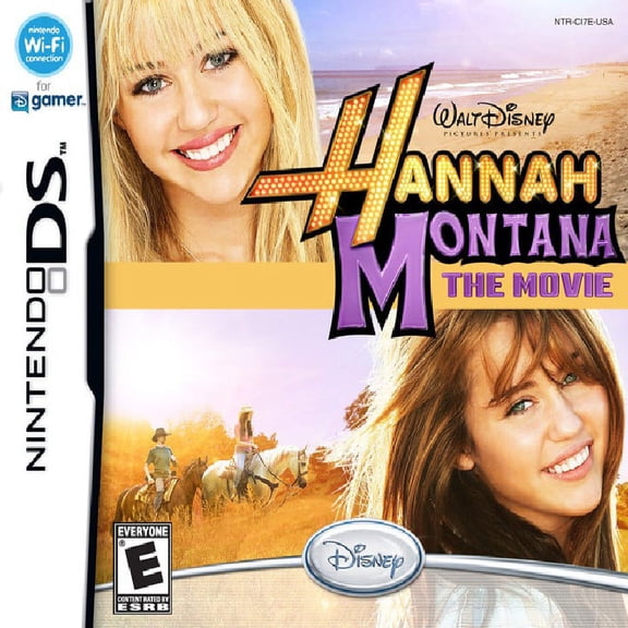 Restored Hannah Montana: The Movie (Nintendo DS, 2009) Disney Game (Refurbished)