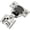 2, variant on General 2 Pack 1 Pairs 1-5/16 Inch Overlay Soft Close Hinges for Kitchen Cabinet Satin Nickel Hidden Stainless Steel Concealed Hinges self Closing