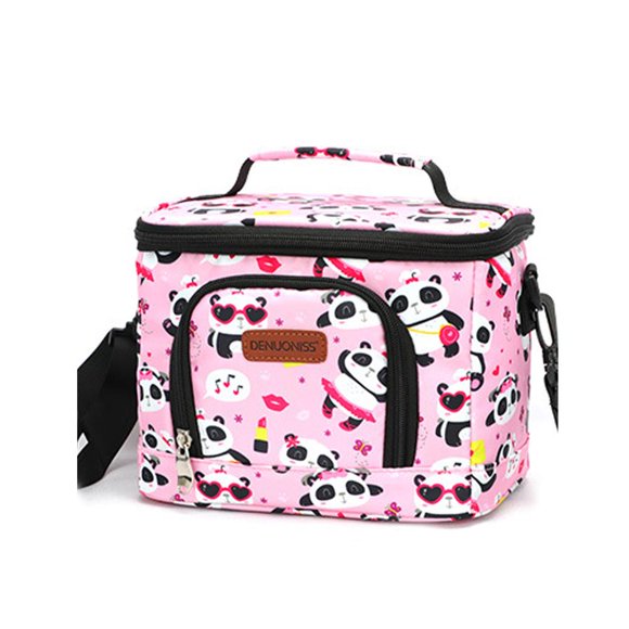 Dibujos Animados, Bolsas De Almuerzo Aisladas Con Correa Ajustable Para El Hombro, Bolsa De Almuerzo Oxford Impermeable Para Regalos Para Fanáticos De La Escuela Scienceny HA045544-04