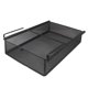 thumbnail image 4 of Cajón extraíble colgante que se desliza debajo del estante, práctico para la decoración del hogar, ropa interior L Negro, 4 of 9
