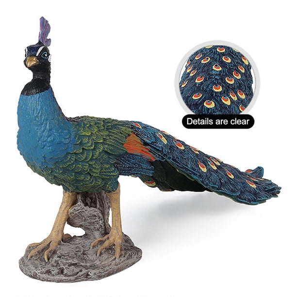 Figuras Escultura de animales perfke estatuilla de animales azul