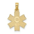 thumbnail image 4 of 14K Yellow Gold Charm Pendant Themed 12.75 mm Medical Jewelry Symbol, 4 of 4