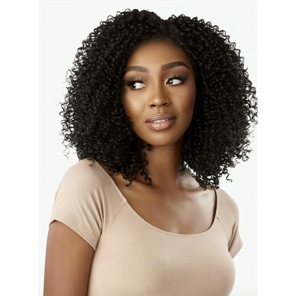Bpolished Beauty Supply Sensationnel Kinky Edge 13x6 - Kinky Coily 16" - 1b