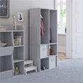 thumbnail image 2 of Ameriwood Home Tyler Kid'S 4 Cube Storage en Gris Colombe, 2 of 8