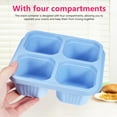 thumbnail image 4 of 4 Pcs Snack Containers Snack Boxes Meal Prep Containers Snack Holders Food Containers Snack Bowls, 4 of 9