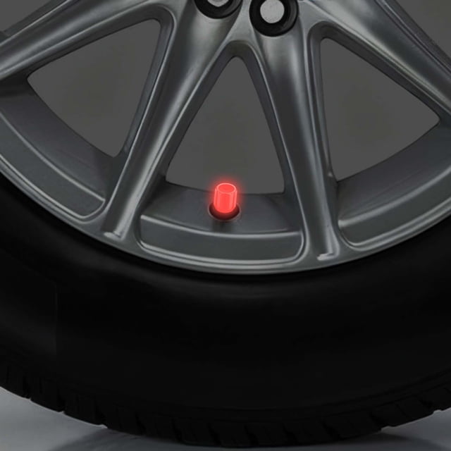 BotaniNest Glow In The Dark Tire Caps Universal Luminous Night Covers Durable Easy Install No Required For Vehicles And Bikes
