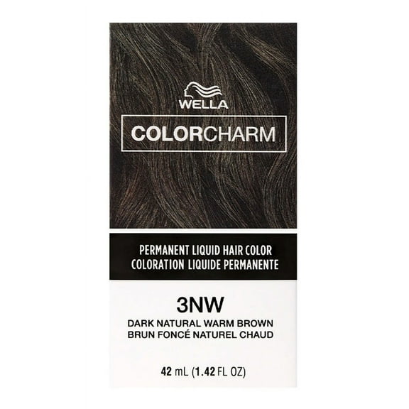 Wella Color Charm Liquid 3NW Dark Natural Warm Brown (Pack of 2)