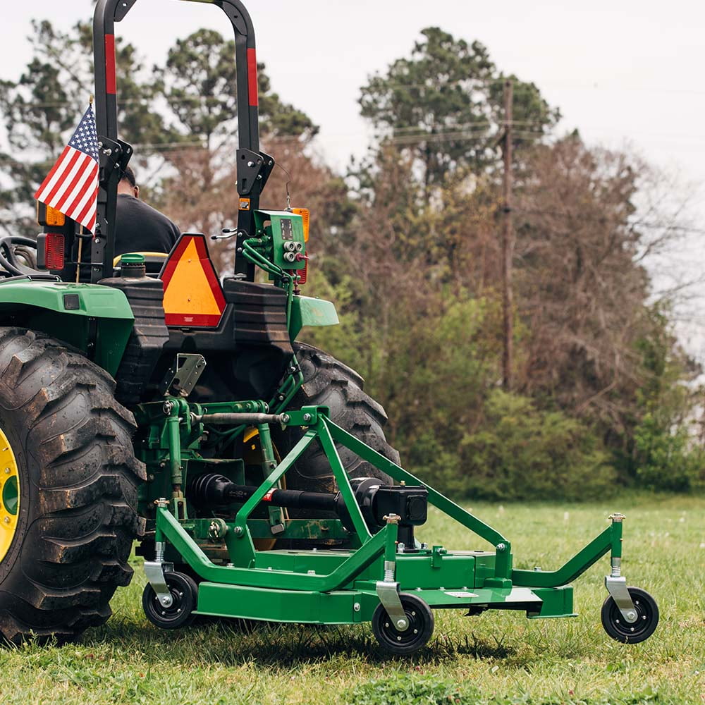 finish mower brush mower attachment for tractor