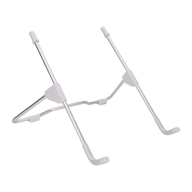Soporte para tableta Soporte para tableta de aluminio de aviación plegable ajustable Soporte para tableta con disipación de calor multifunción Blanco