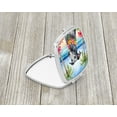 thumbnail image 2 of Scottish Deerhound Luau Compact Mirror 2.75 in x 3 in, 2 of 4
