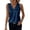 Navy Tank Tops, variant on Women Tank Tops Summer Sleeveless V-Neck Solid Color Elegant Loose Fit Casual Shirt Tops Versatile Basic Layering Comfortable Blouse Holiday Ladies Camisole