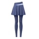 thumbnail image 5 of Gibobby Yoga leggings Mujeres con falda Legging Falda plisada Capris Leggings Entrenamiento atlético Correr Pantalones de yoga(Azul,CH), 5 of 5