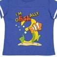 thumbnail image 4 of Inktastic I'm O-fish-ally Three Cute Clownfish Third Birthday Boys or Girls Toddler T-Shirt, 4 of 5