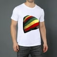 thumbnail image 2 of Graphic Tees Baggy Shirts for MenHat(9) Crew Neck Streetwear T Shirts Casual Summer Sports Best Sizes, 2 of 5