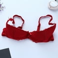 thumbnail image 3 of Women's Seamless Bra Soft Support for Large Chest Breathable Fixed Cup Comfortable, 3 of 6