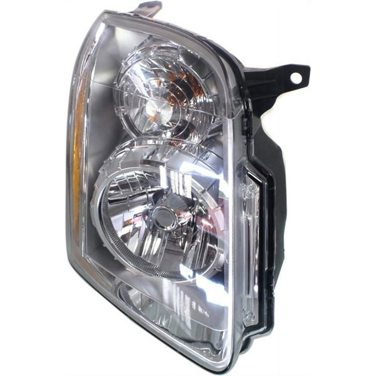Headlight Compatible with 2007-2014 GMC Yukon XL 1500 Right Passenger Halogen with bulb(s), REPG100103