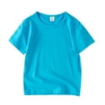 thumbnail image 3 of RIJOPUTY Baby Tees Y2k Tank Tops for Teens Boys Tshirt Size 14-16 Holiday Shirts for Boys Boy Clothes Size 10-12 Toddler Spring Clothes Boys Baby, Blue 12-18 Months, 3 of 8