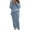 Sky Blue, variant on JHLZHS Sundresses Women's Cable Knit Sweater Set in Moth Fabric Warm and Cozy for Autumn and Winter Maxi Dress Tea Party Dresses for Woman