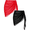 Black/Red, variant on Women's Sheer Bikini Wraps Chiffon Cover Ups Short Sarongs for Swimwear S-3XL