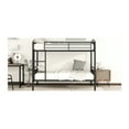 thumbnail image 4 of Twin Over Metal Bunk Bed, Black, With Practical Sleeping Arrangement Black Quality Tested Frame, 4 of 7