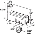 thumbnail image 2 of Prime-Line Window Roller Assembly For "Glasco" Windows 5/32" Nylon Carded, 2 of 2
