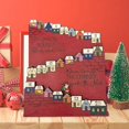 thumbnail image 3 of Calendario de Adviento con figura de Papá Noel, decoración navideña, 25 días, decoración de Festival para sala de estar, 3 of 3