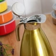 thumbnail image 5 of YWJLQH 1.5L Coffee Thermal Carafe Steel Carafes, Keep Water Hot up to , Double Walled Golden, 5 of 9