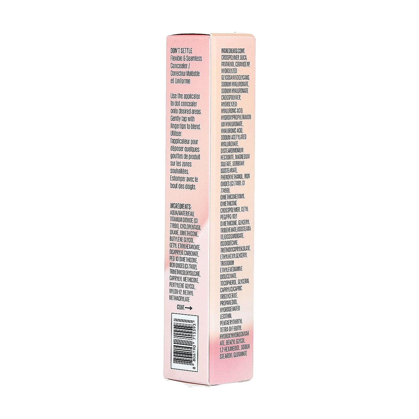 Kaja Don't Settle, Flexible & Seamless Concealer, 05 Fortune Cookie, 0.24 oz (7 g)