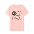 thumbnail image 7 of XCHQRTI Dandelion Tshirt Women Graphic Tees Casual Short Sleeve Christian Shirts, 7 of 7