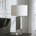 thumbnail image 2 of Uttermost Cordata Transitional MDF Iron Fabric Lodge Table Lamp in Woodtone, 2 of 8