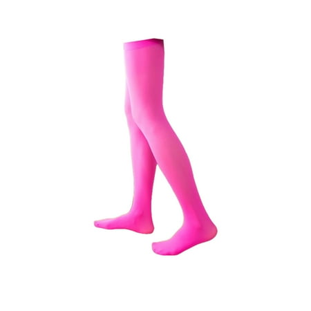 

Thinsont 1 Pair 52 cm Overknee Thigh High Socks JK Elasticity Non Long Warm Sock Hose High Thigh Stockings for Daily Wear Rose red