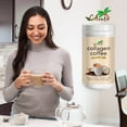 thumbnail image 3 of CAcafe Collagen Coffee Naturally Caffeinated, Medium Roast, Colombian Coffee with Anti-Aging Collagen (2-Pack)19.05OZ, 3 of 6