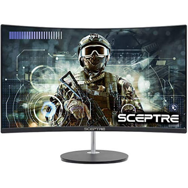 Monitor Sceptre 24" Curvo 75Hz LED Full HD 1080P -Negro