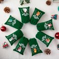 thumbnail image 6 of Xsylife 12PCS Christmas Candy Bag Cute Drawstring Present Bags Holiday Apple Treat Bags for Party Decoration Supplies, 6 of 7