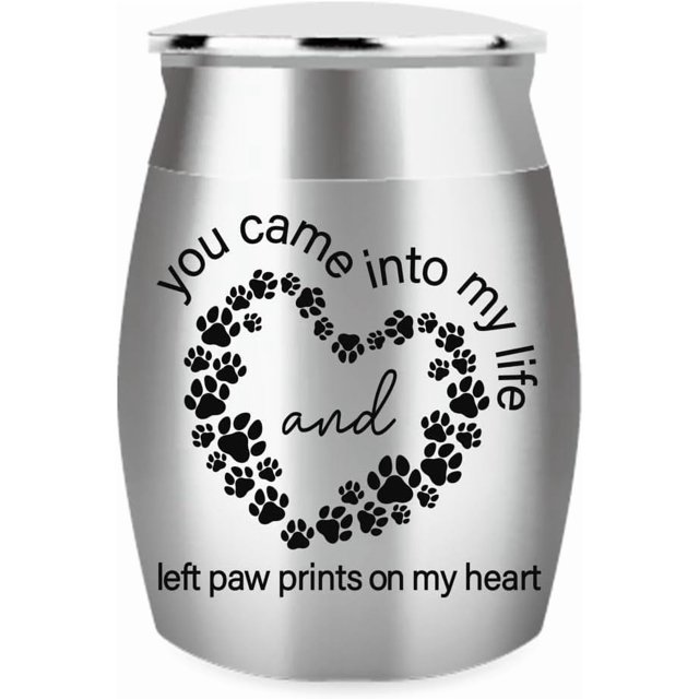 Urnas pequeñas de 1,57 pulgadas para cenizas de perros y gatos. Mini urnas de cremación.